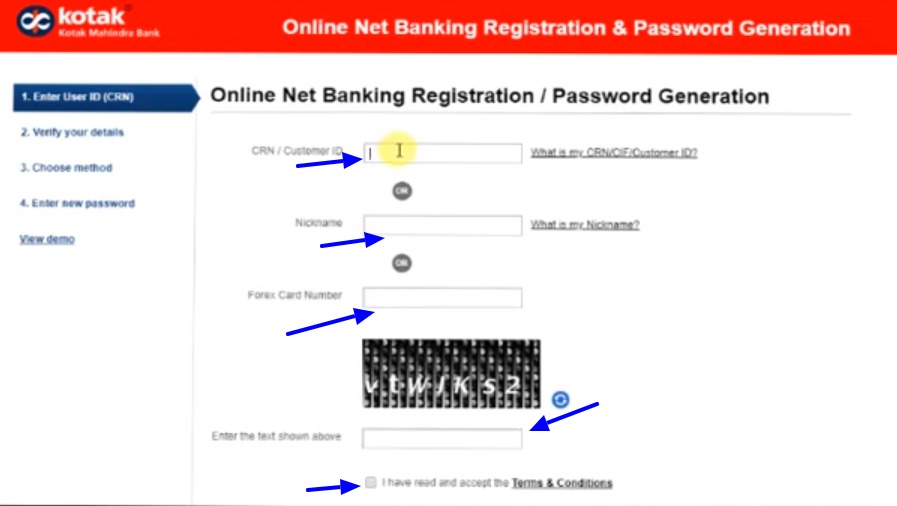 Kotak Bank Net Banking Online – How To Register & Activate Account? 26