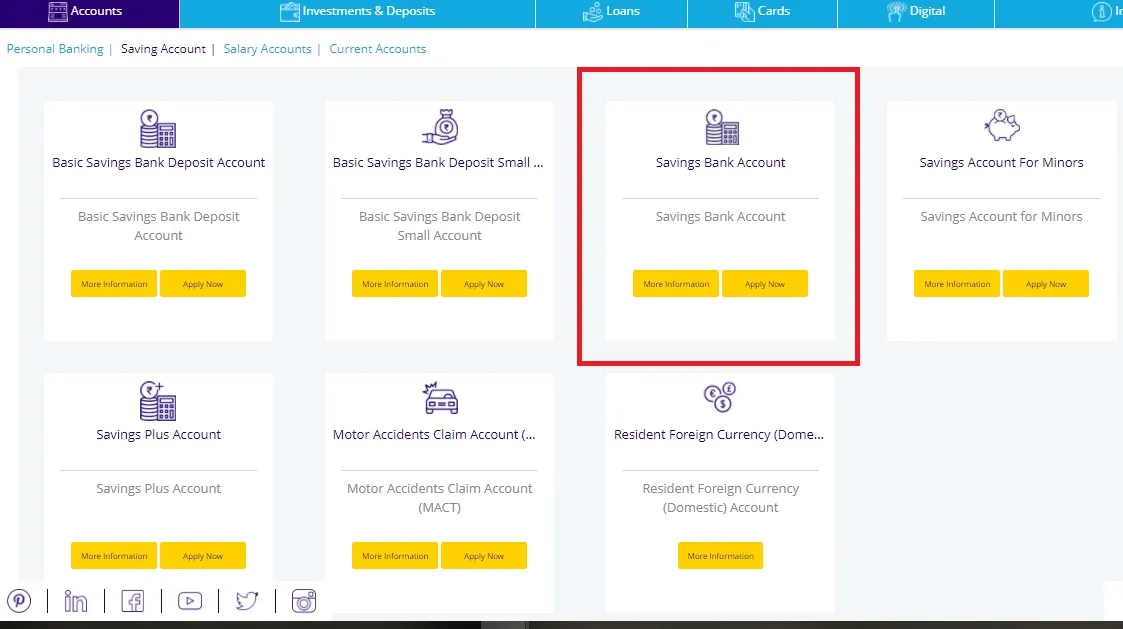 sbi account opening online process