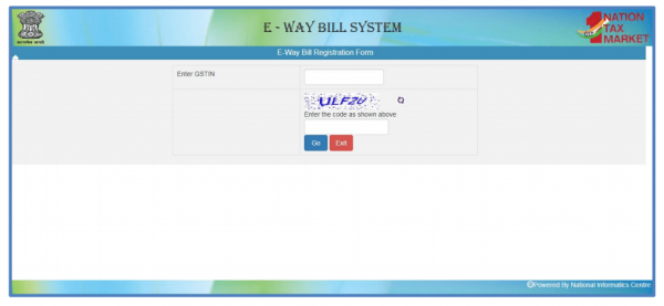 e-way bill registration for gst registered users