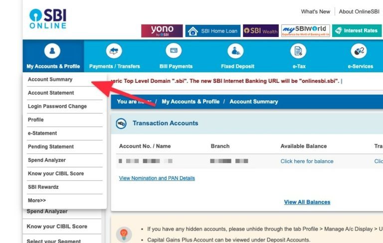 get SBI CIF number without passbook